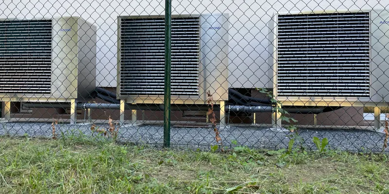 BD Klecany — Montáž tepelných čerpadel