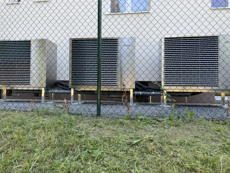 Instalace tepelného čerpadla